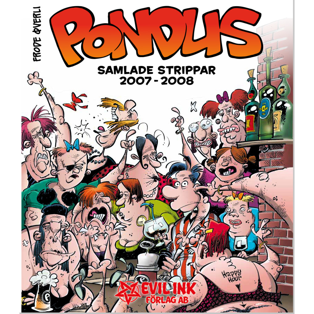 Produktbild för Pondus samlade strippar 2007-2008 (inbunden)