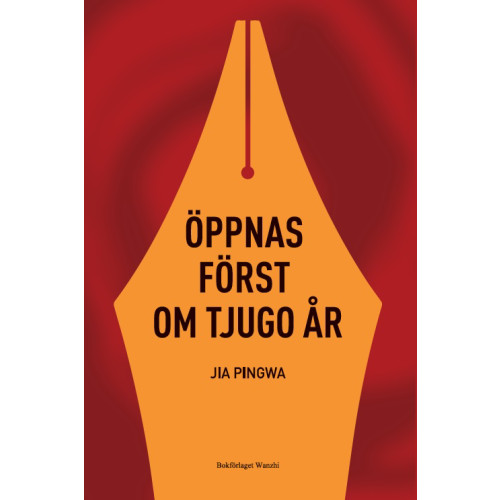 Pingwa Jia Öppnas först om tjugo år (bok, danskt band)