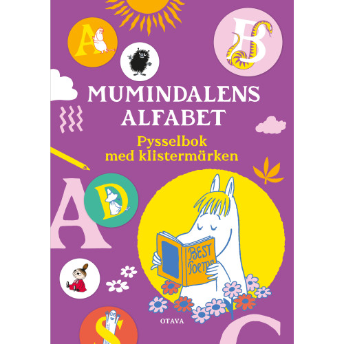 Paula Nivukoski Mumindalens alfabet : pysselbok med klistermärken (häftad)