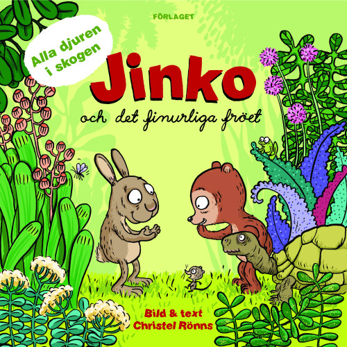 Christel Rönns Jinko och det finurliga fröet (bok, kartonnage)