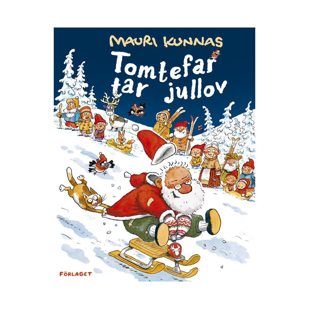 Produktbild för Tomtefar tar jullov (bok, kartonnage)