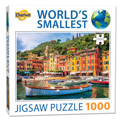 Frogs and Dogs Pussel 1000bit World's Smallest Portofino