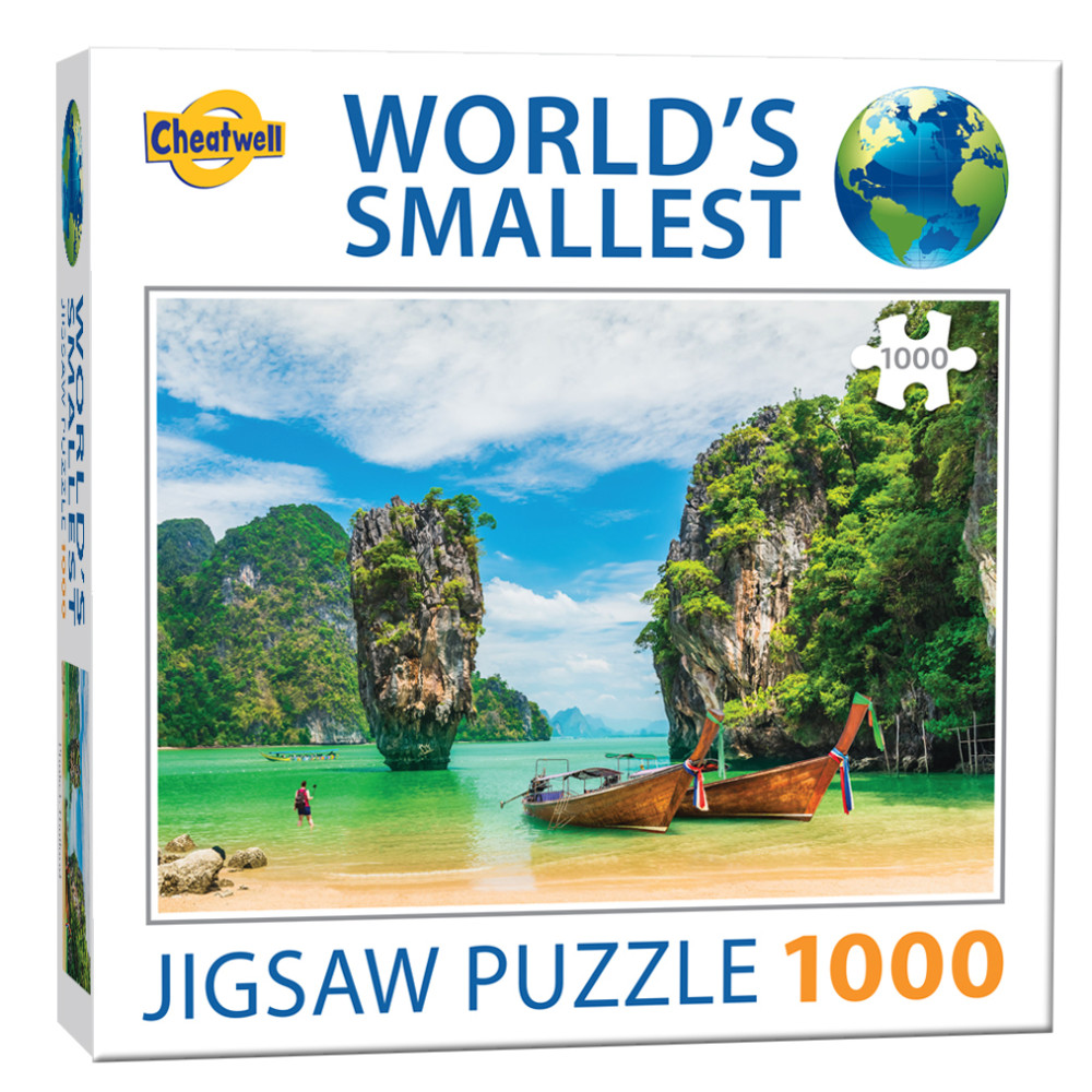 Produktbild för Pussel 1000bit World's Smallest Phuket