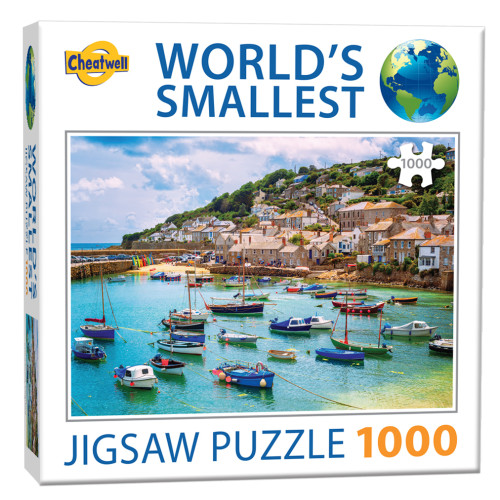Frogs and Dogs Pussel 1000bit World's Smallest Mousehole