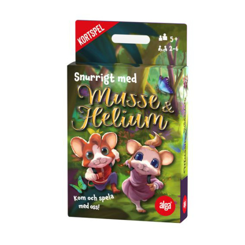 Alga Snurrigt med Musse & Helium kortspel