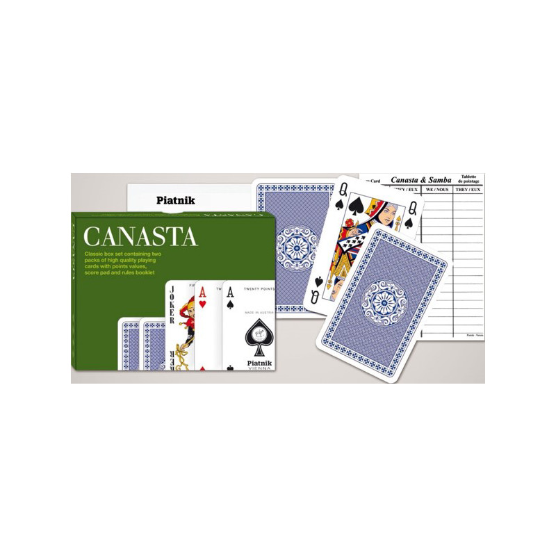 Produktbild för Spelkort Canasta Piatnik