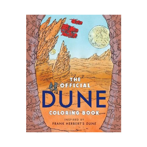Frank Herbert The Official Dune Coloring Book (pocket, eng)
