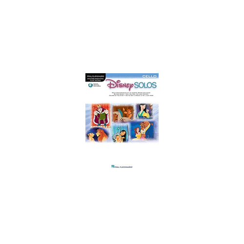 Disney Solos cello Book/Audio (häftad)