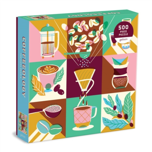 Galison Coffeeology 500 Piece Puzzle
