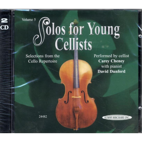 Notfabriken Suzuki solos for young cellists cd 5 (bok, eng)