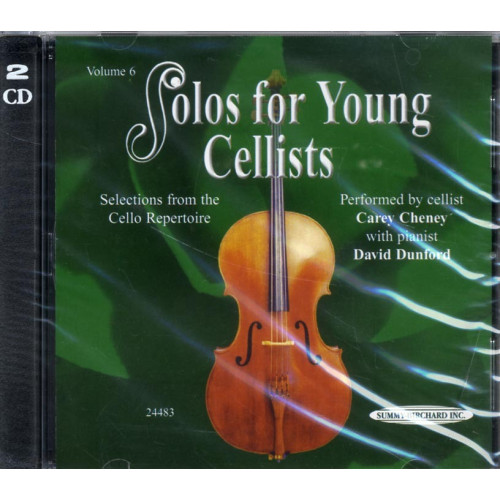 Notfabriken Suzuki solos for young cellists cd 6 (bok, eng)