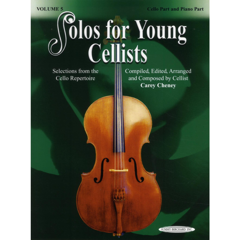 Produktbild för Suzuki solos for young cellists 5 (häftad, eng)