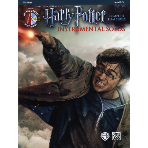 Notfabriken Harry Potter instrumental solos Clarinet + CD (häftad, eng)
