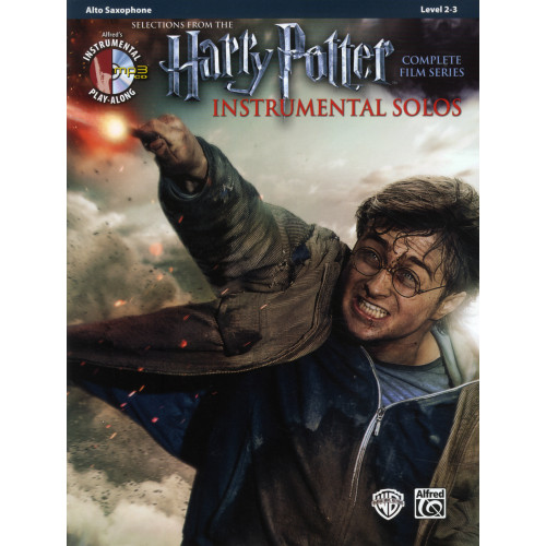 Notfabriken Harry Potter instrumental solos Alto Sax + CD (häftad, eng)