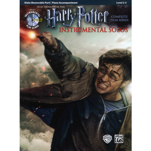 Notfabriken Harry Potter instrumental solos Viola + CD (häftad, eng)