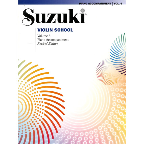 Notfabriken Suzuki violin piano acc 6 Rev (häftad, eng)