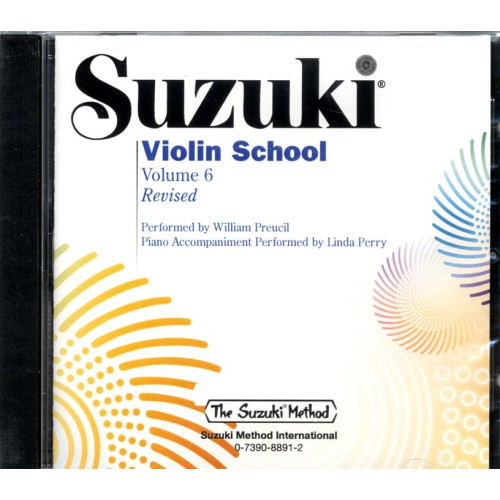 Notfabriken Suzuki Violin School CD 6 Reviderad (bok, eng)
