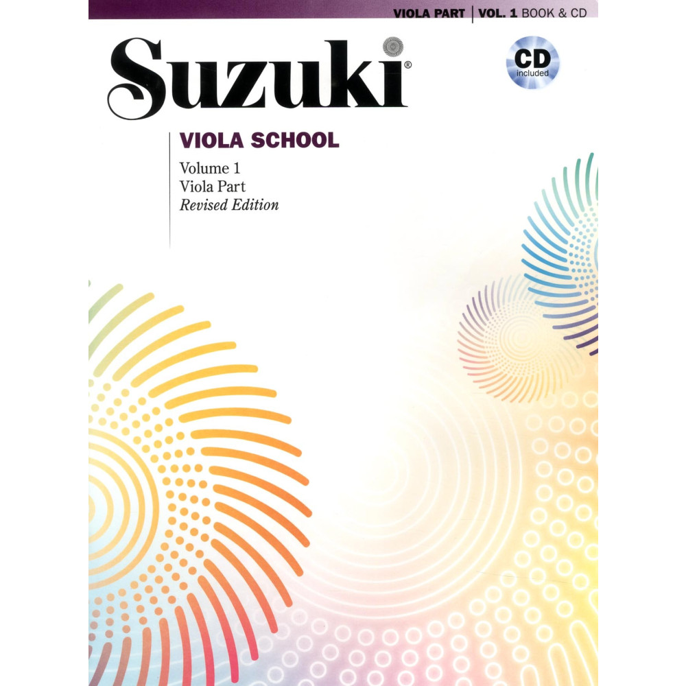 Produktbild för Suzuki Viola School Volum 1 kombo (häftad, eng)
