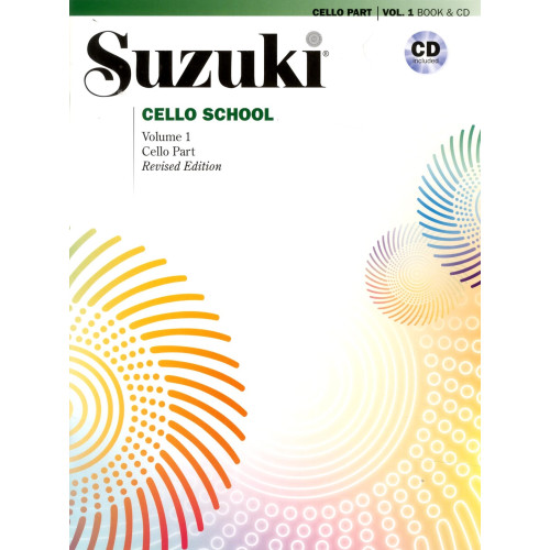Shinichi Suzuki Suzuki cello school vol 1 book and cd (pocket, eng)