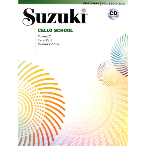 Shinichi Suzuki Suzuki cello school volume 2 book and cd (pocket, eng)