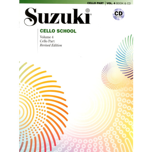 Shinichi Suzuki Suzuki cello school. Vol 4, book and CD (häftad, eng)