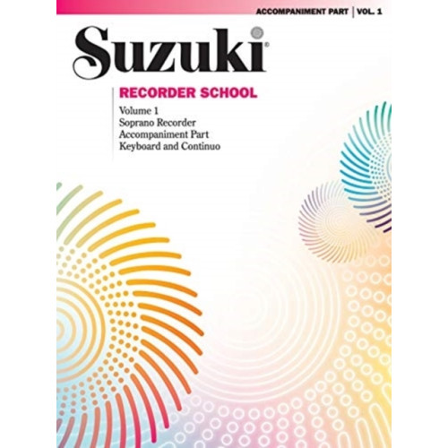 Notfabriken Suzuki recorder 1 pi acc (häftad, eng)