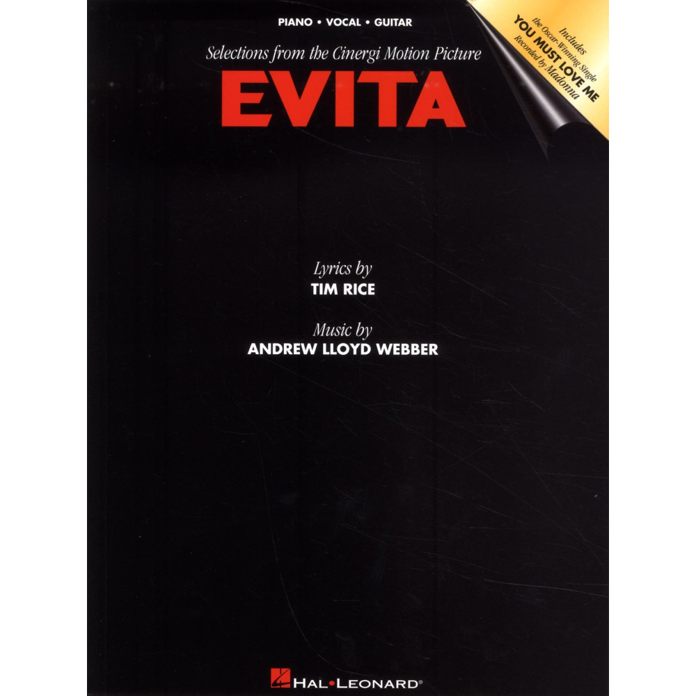 Produktbild för Evita - selections from the motion picture (häftad, eng)