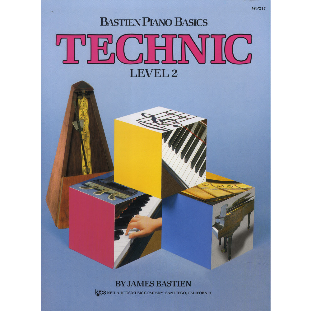 Produktbild för Bastien technic basic 2 (häftad, eng)