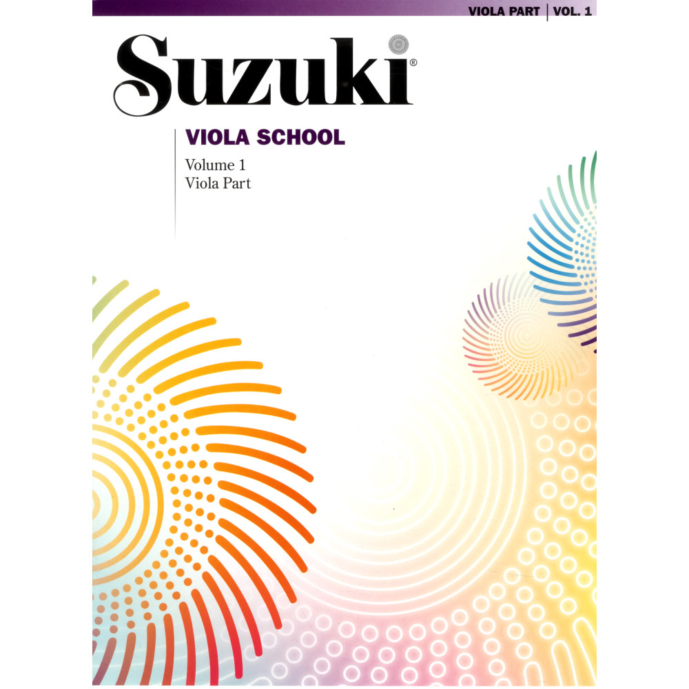 Produktbild för Suzuki viola 1 (häftad, eng)