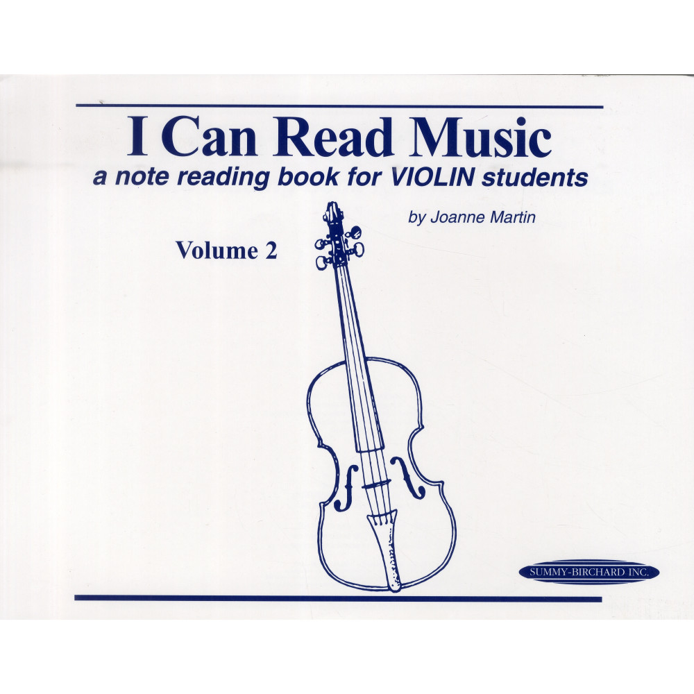 Produktbild för I can read music 2 violin (häftad, eng)