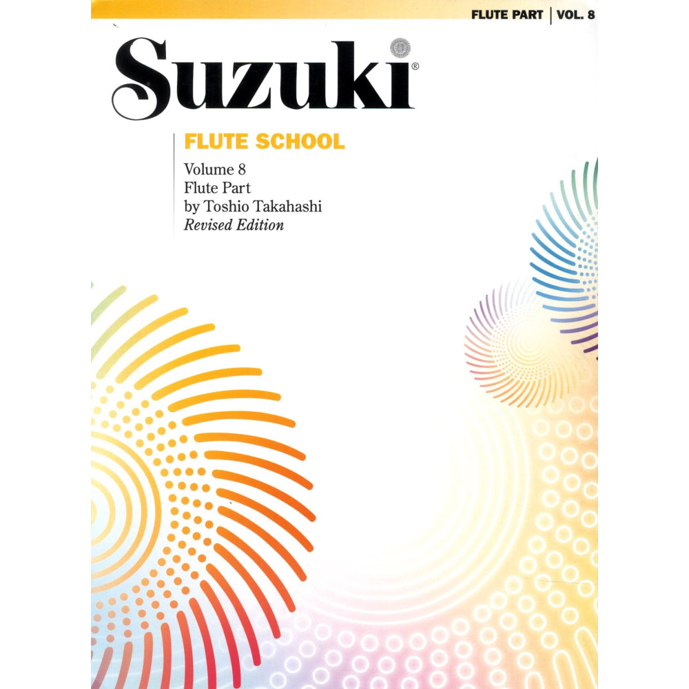 Produktbild för Suzuki Flute School  8 (häftad, eng)
