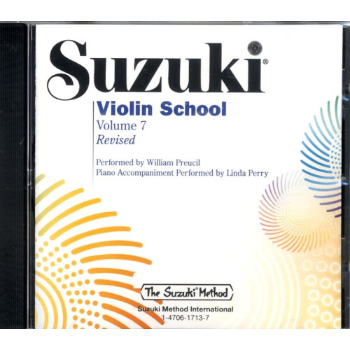 Notfabriken Suzuki violin school 7 CD rev (bok)