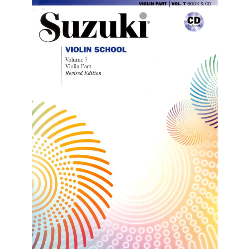 Notfabriken Suzuki violin school book/cd kombo vol 7 (häftad, eng)