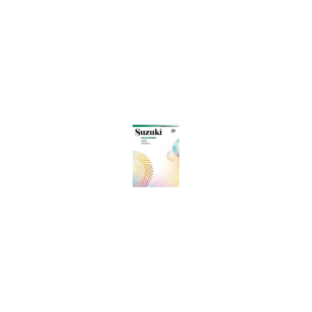 Produktbild för Suzuki cello school. Vol 8, book and CD (häftad, eng)