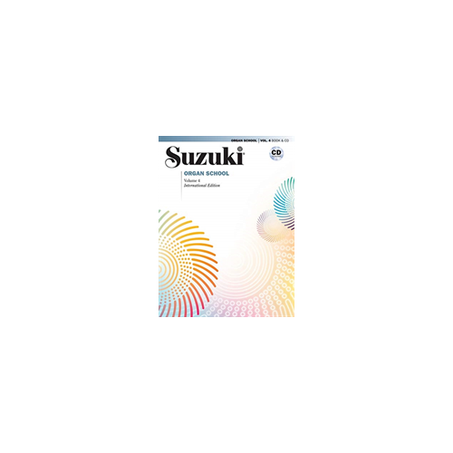 Notfabriken Suzuki Organ School vol 4 bok/cd (häftad, eng)