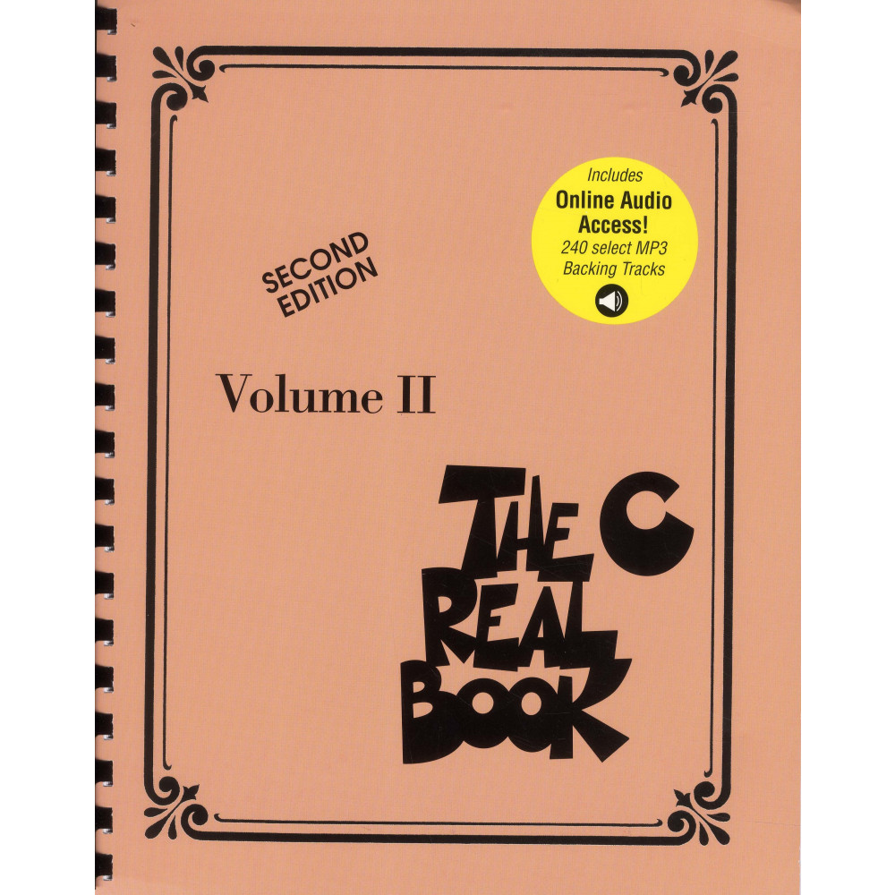 Produktbild för The Real Book 2, C med audio files (bok, spiral, eng)