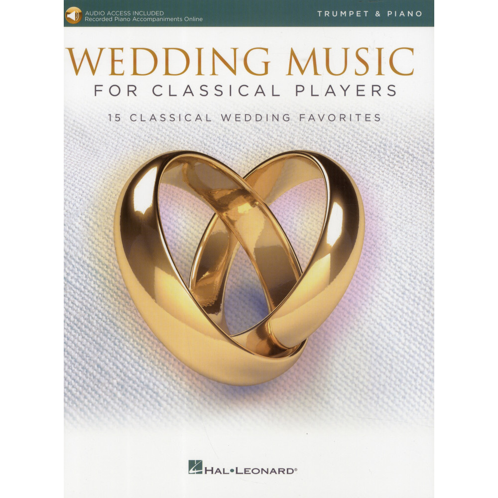 Produktbild för Wedding Music, trumpet/piano (häftad, eng)