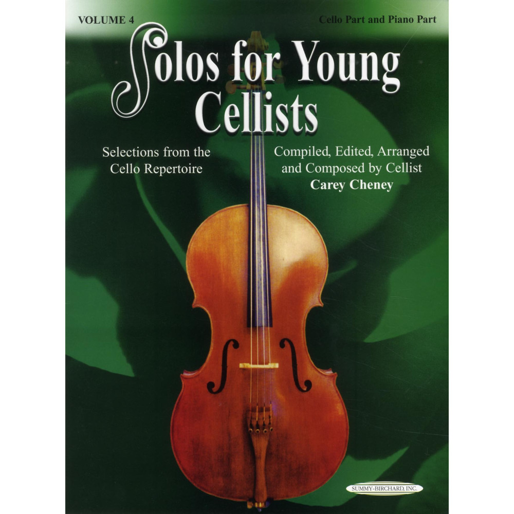 Produktbild för Suzuki solos for young cellists 4 (häftad, eng)