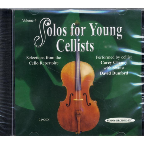 Notfabriken Suzuki solos for young cellists cd 4 (bok, eng)