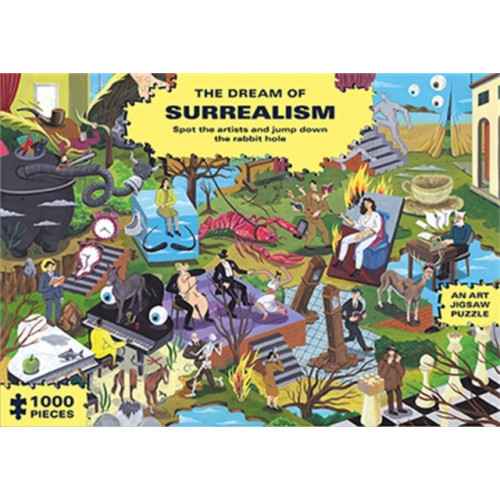 Hachette UK NON Books The Dream of Surrealism 1000 piece Art History Jigsaw Puzzle