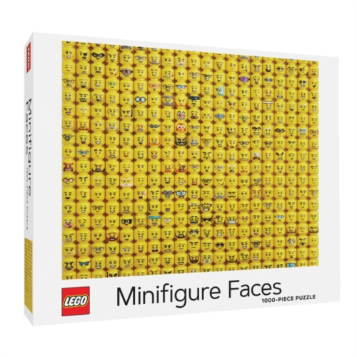 LEGO Lego Minifigure Faces 1000-Piece Puzzle