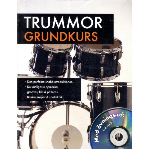 olaf Stein Trummor Grundkurs Med övnings-cd (häftad)