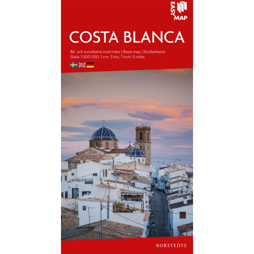 NORSTEDTS Costa Blanca EasyMap : Skala 1:300.000