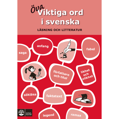 Anna Ericsson-Nordh Viktiga ord i svenska : läsning och litteratur (häftad)