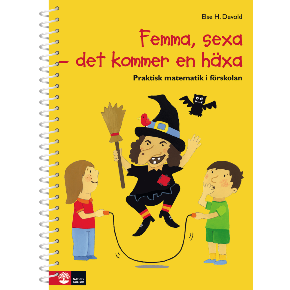 Produktbild för Femma, sexa - det kommer en häxa (bok)