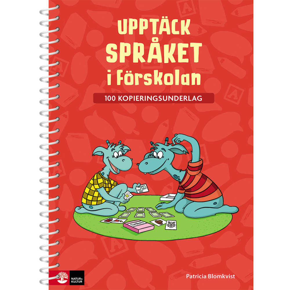 Produktbild för Upptäck språket i förskolan - 100 kopieringsunderlag (bok)