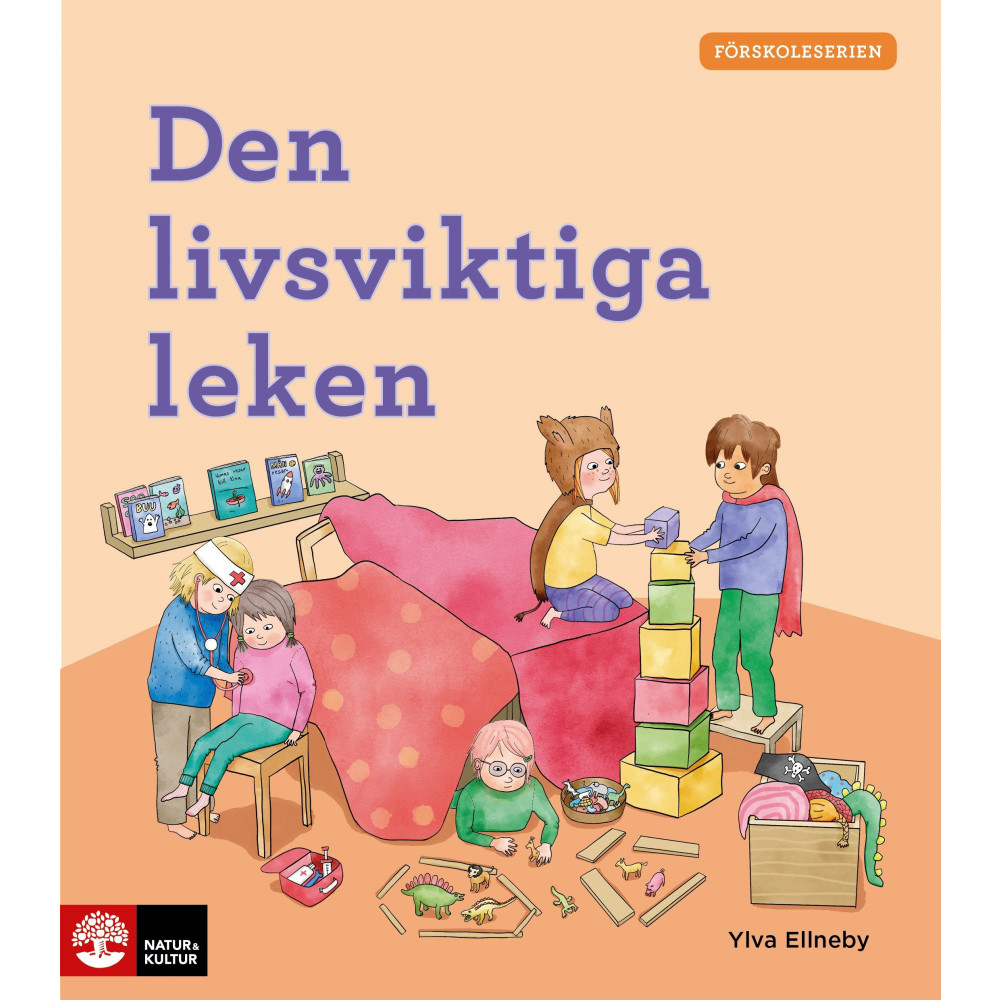 Produktbild för Den livsviktiga leken (häftad)