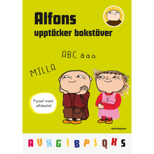 Rabén & Sjögren Alfons upptäcker bokstäver
