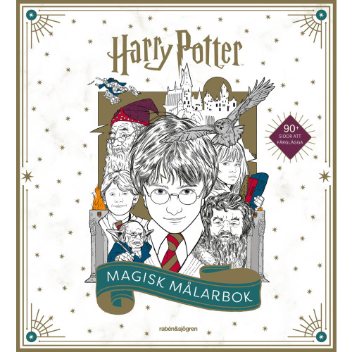 J. K. Rowling Harry Potter Magisk målarbok