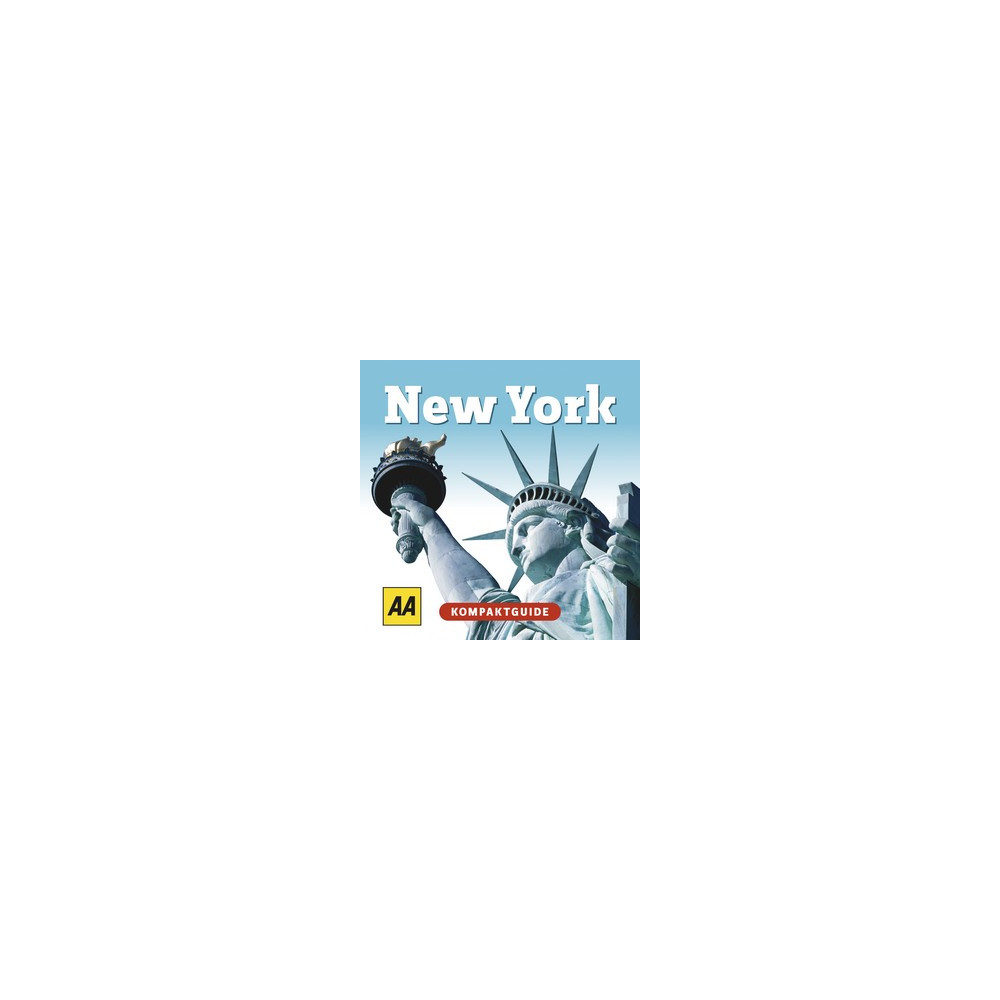 Produktbild för AA:s kompaktguide New York (häftad)